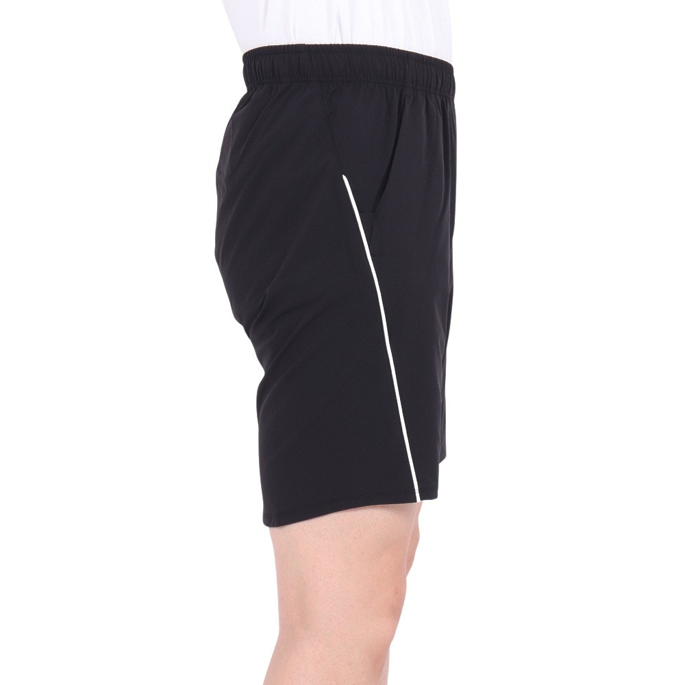 ルコックスポルティフ（lecoqsportif）（メンズ）テニスウェア ハーフパンツ LN4FHP90M BK00