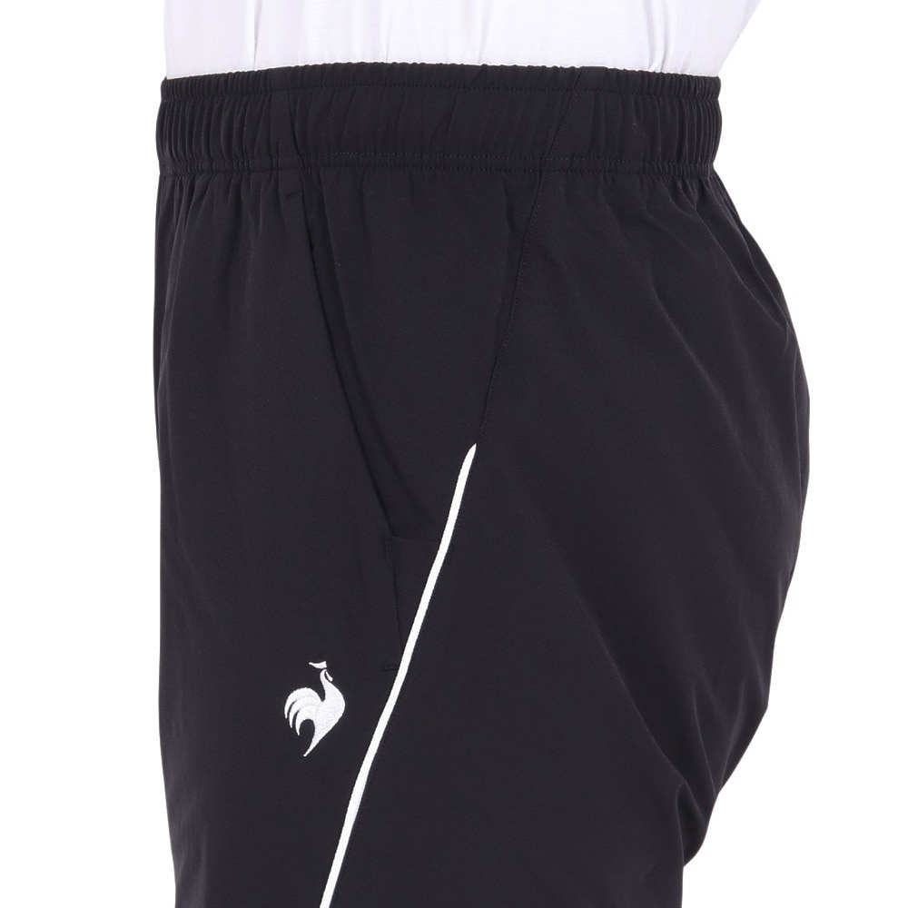 ルコックスポルティフ（lecoqsportif）（メンズ）テニスウェア ハーフパンツ LN4FHP90M BK00