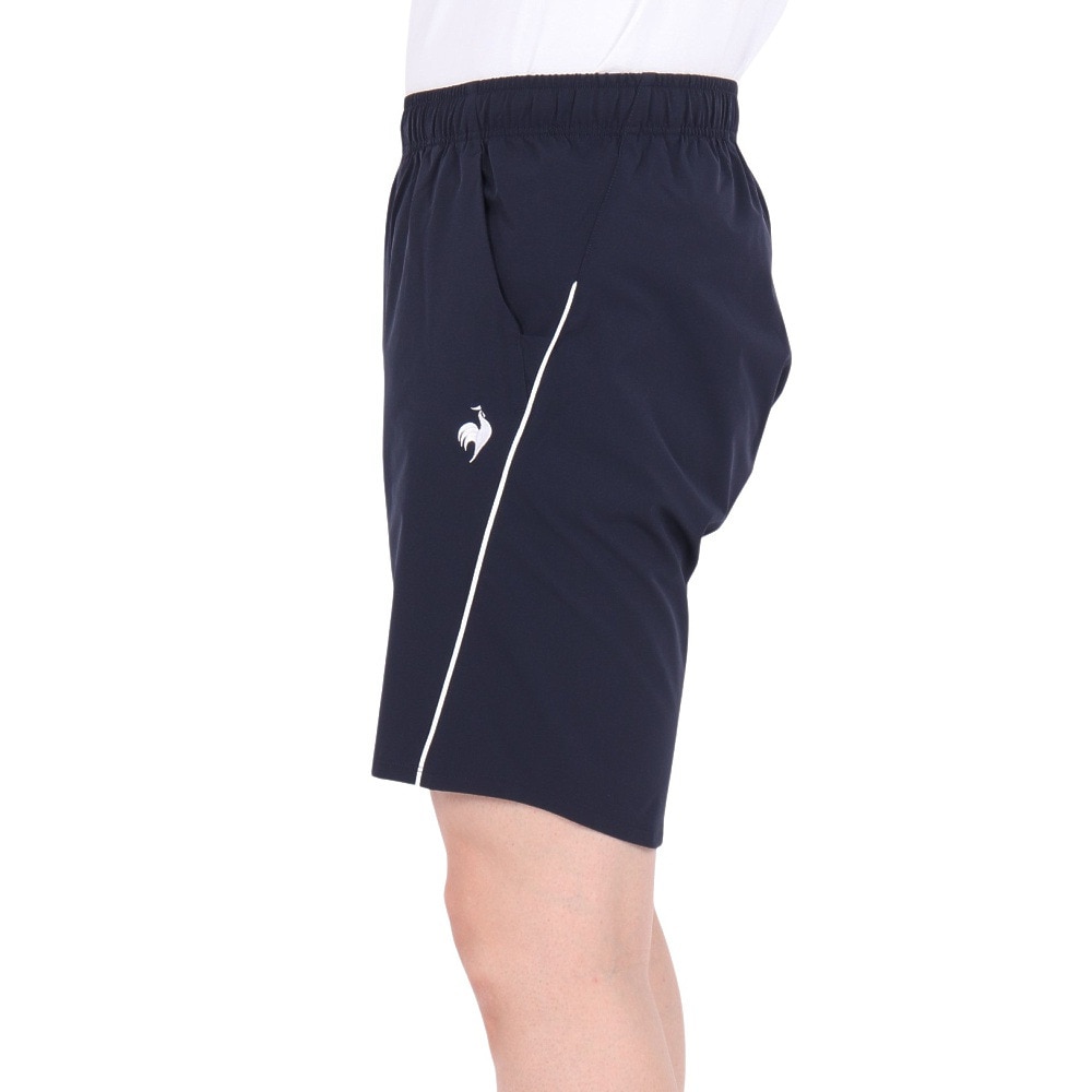 ルコックスポルティフ（lecoqsportif）（メンズ）テニスウェア ハーフパンツ LN4FHP90M NV00