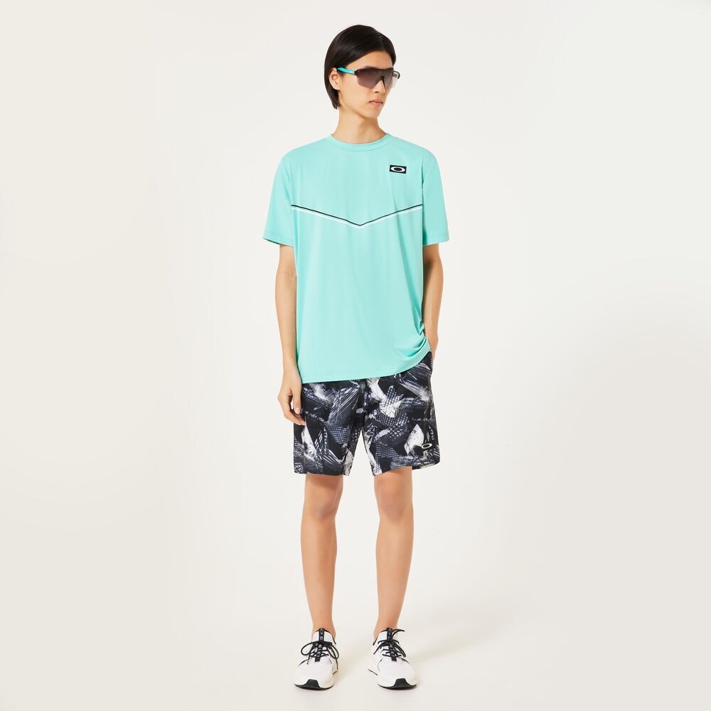 オークリー（OAKLEY）（メンズ）【新商品】テニスウェア SLANT GRAPHIC ショーツ ショートパンツ FOA407759-00G