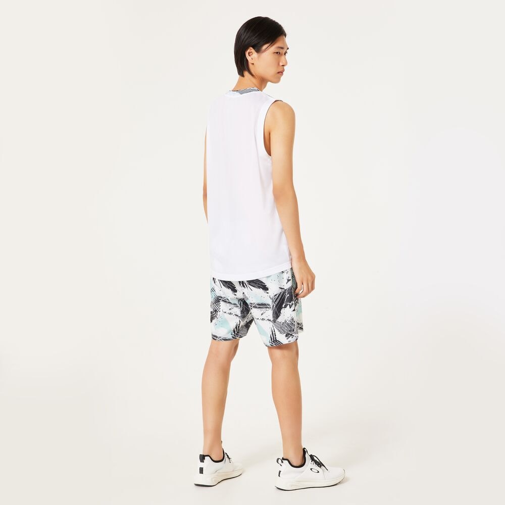 オークリー（OAKLEY）（メンズ）【新商品】テニスウェア SLANT GRAPHIC ショーツ ショートパンツ FOA407759-186