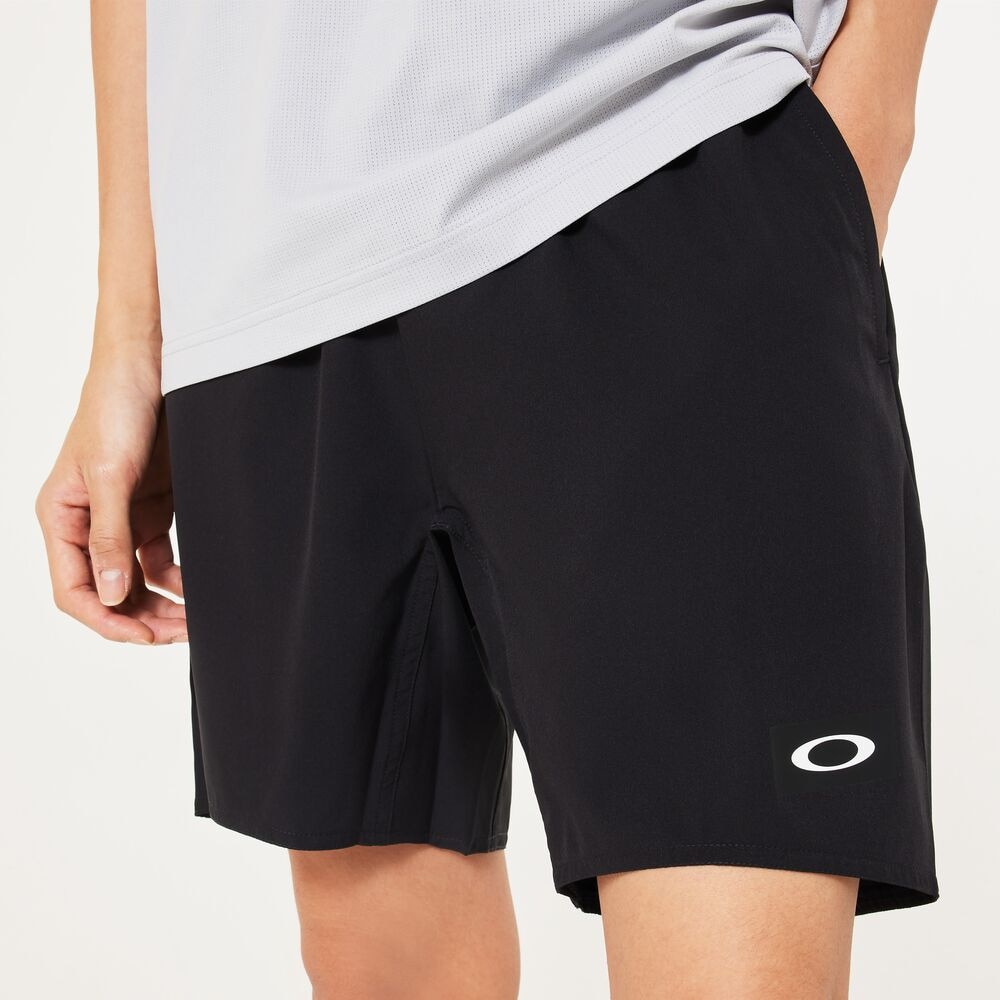 オークリー（OAKLEY）（メンズ）【新商品】テニスウェア SLANT PLAIN ショーツ ショートパンツ FOA407760-02E