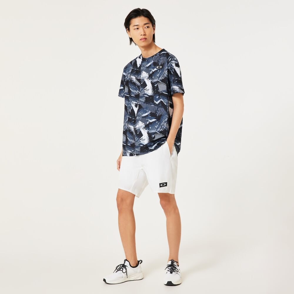 オークリー（OAKLEY）（メンズ）【新商品】テニスウェア SLANT PLAIN ショーツ ショートパンツ FOA407760-100