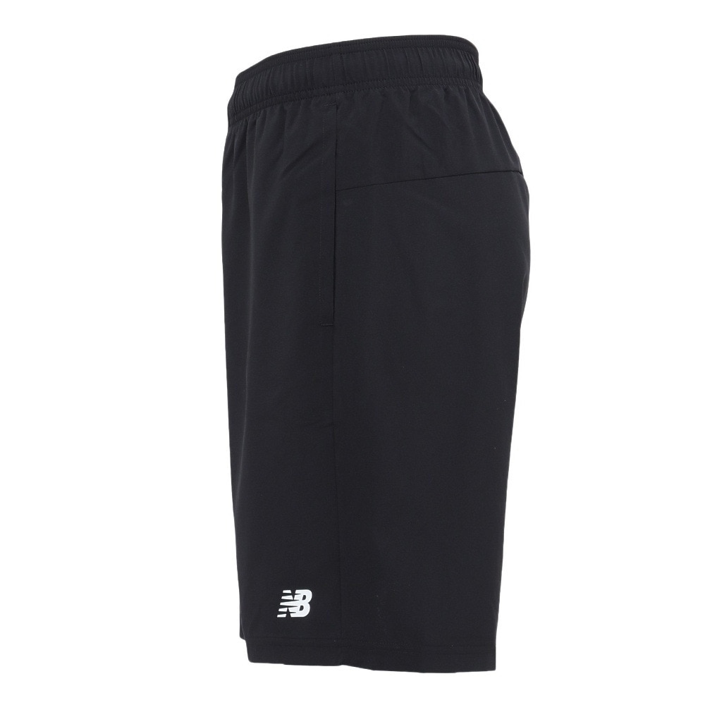 ニューバランス（new balance）（メンズ）テニスウェア スポーツカラーブロック ショートパンツ AMS53413BK