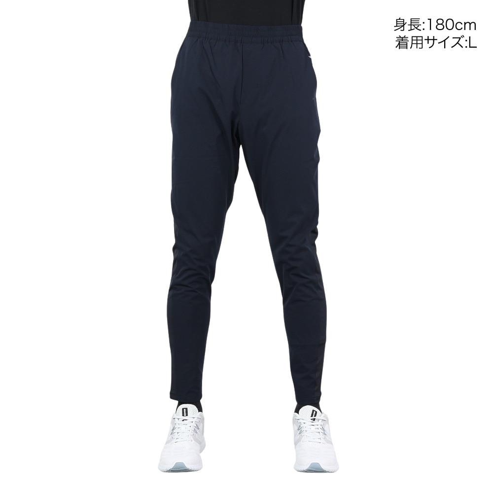 ルコックスポルティフ（lecoqsportif）（メンズ）テニスウェア ADVANTAGE パンツ 吸汗速乾 UPF50+ QTMTJD95 NVY