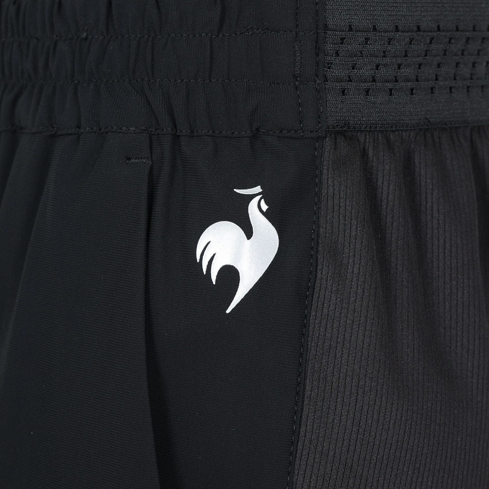 ルコックスポルティフ（lecoqsportif）（メンズ）テニス ADVANTAGE パンツ COOL 吸汗速乾 QTMVJD30 BK 冷感