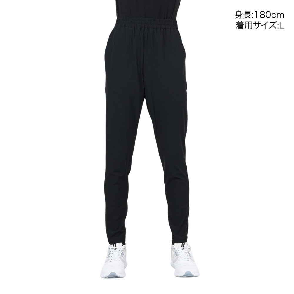 ルコックスポルティフ（lecoqsportif）（メンズ）テニス ADVANTAGE パンツ COOL 吸汗速乾 QTMVJD30 BK 冷感
