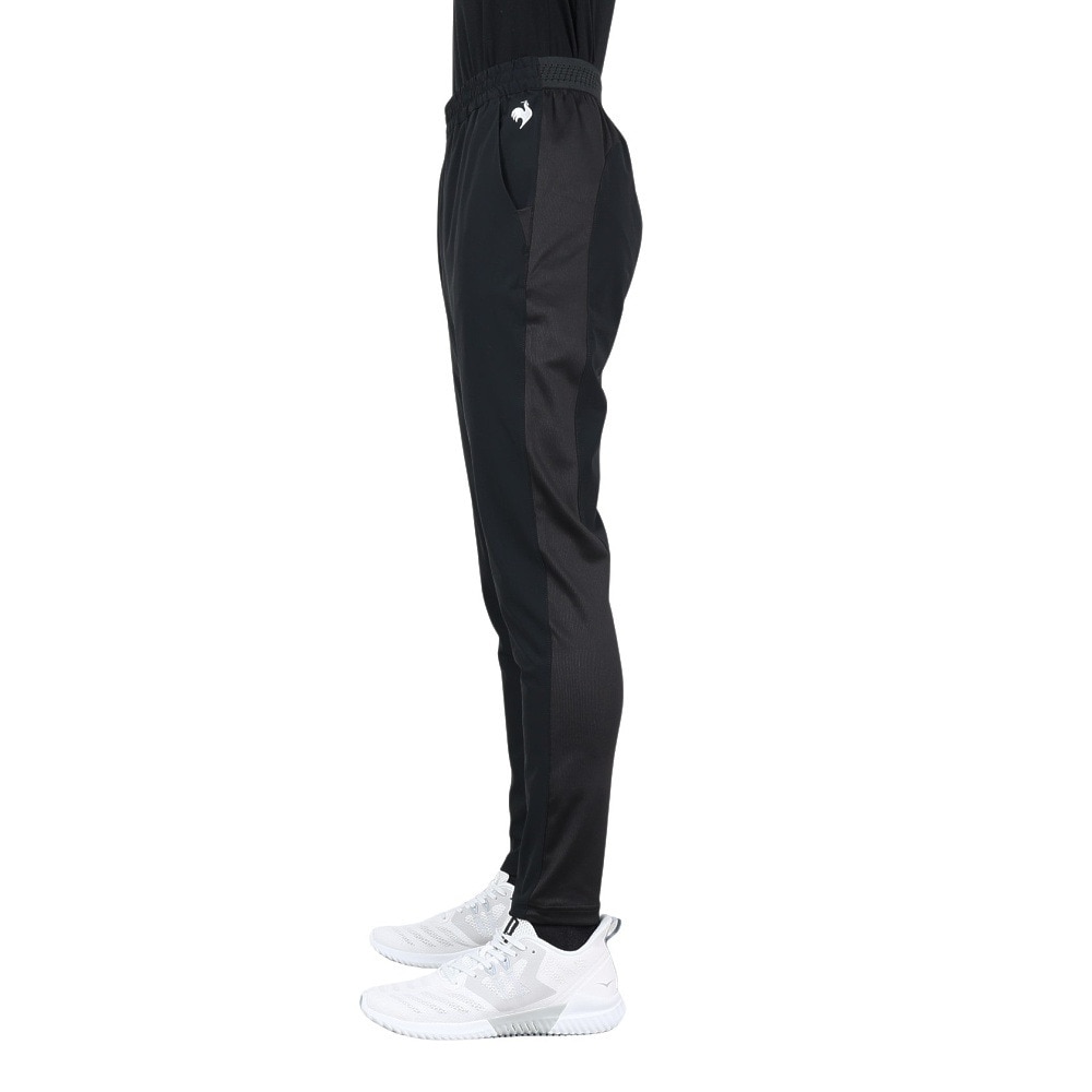 ルコックスポルティフ（lecoqsportif）（メンズ）テニス ADVANTAGE パンツ COOL 吸汗速乾 QTMVJD30 BK 冷感