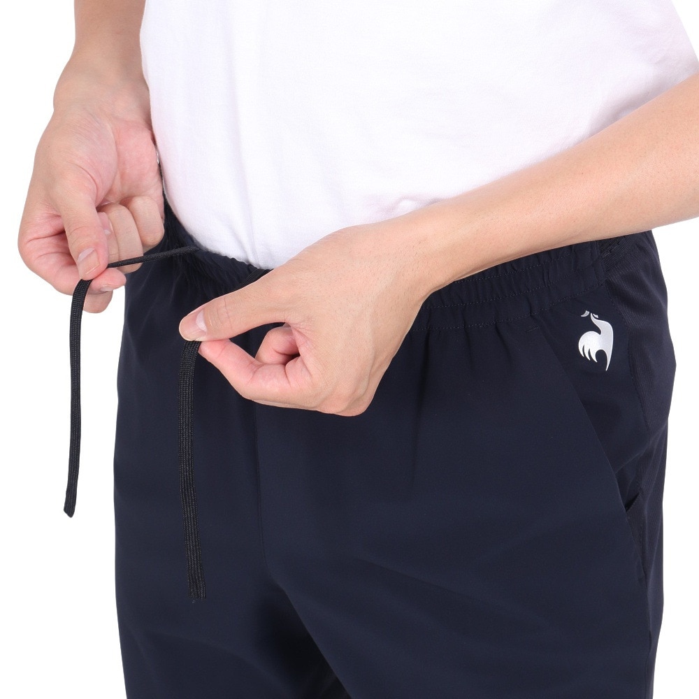 ルコックスポルティフ（lecoqsportif）（メンズ）テニス ADVANTAGE パンツ COOL 吸汗速乾 QTMVJD30 NV 冷感