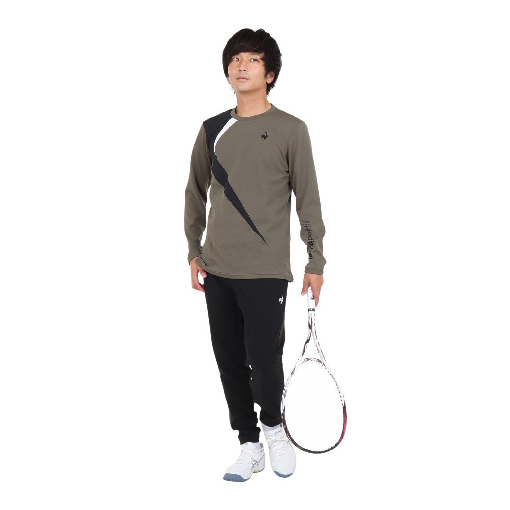 ルコックスポルティフ（lecoqsportif）（メンズ）アドバンテージパンツ WARM QTMWJD30 BK