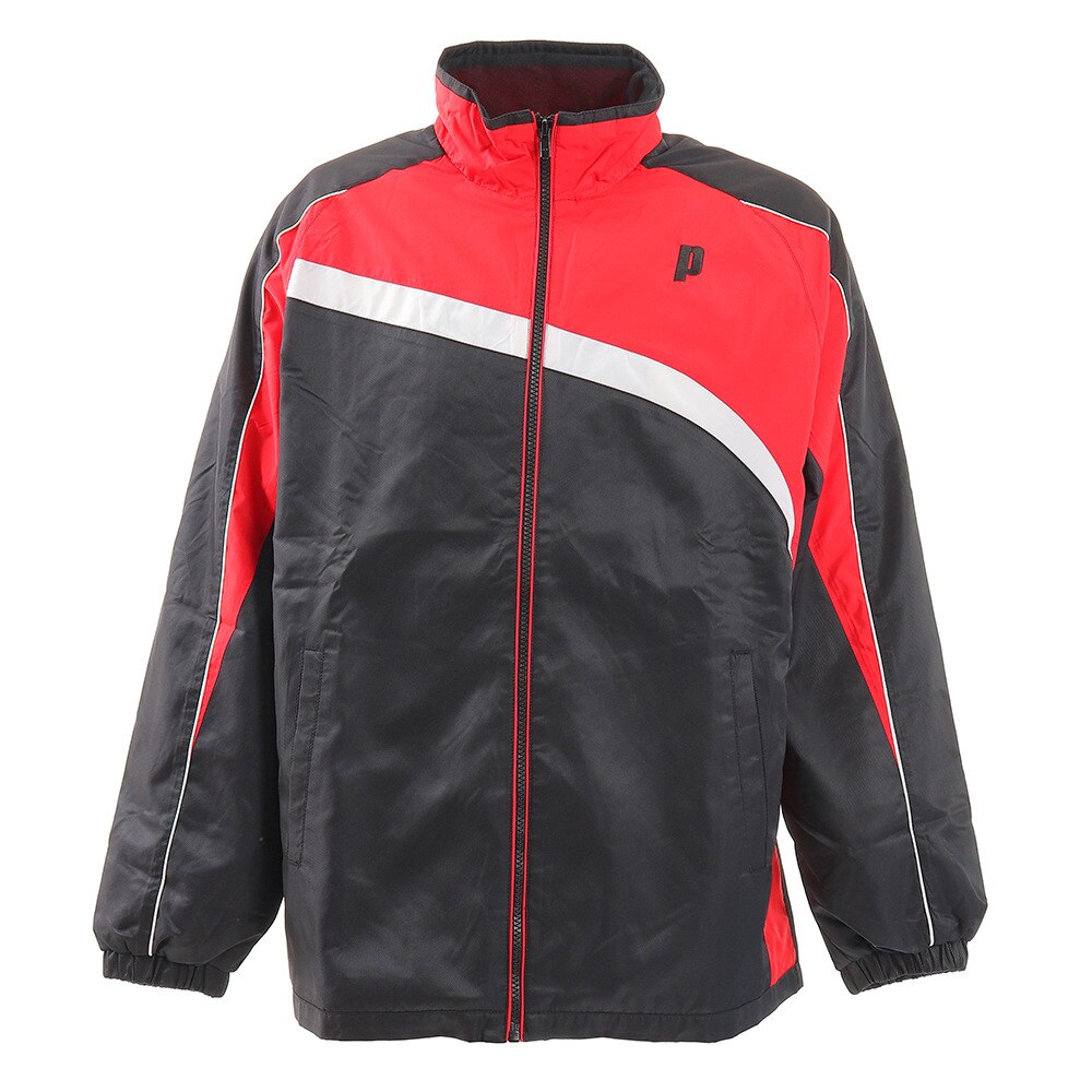 ウィンドジャケット ブレーカー ジャケット TMU640T 236 BLK/RED 【テニスウェア メンズ 】