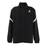 ルコック スポルティフ（le coq sportif）（メンズ）テニスウェア 裏トリコットウインドジャケット QTMSJF30XB BLK