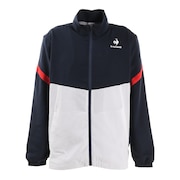 ルコック スポルティフ（Lecoq Sportif）（メンズ）テニスウェア 裏トリコットウインドジャケット QTMSJF30XB NVY