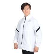 ルコック スポルティフ（le coq sportif）（メンズ）テニスウェア 裏トリコットウインドジャケット QTMSJF30XB WHT