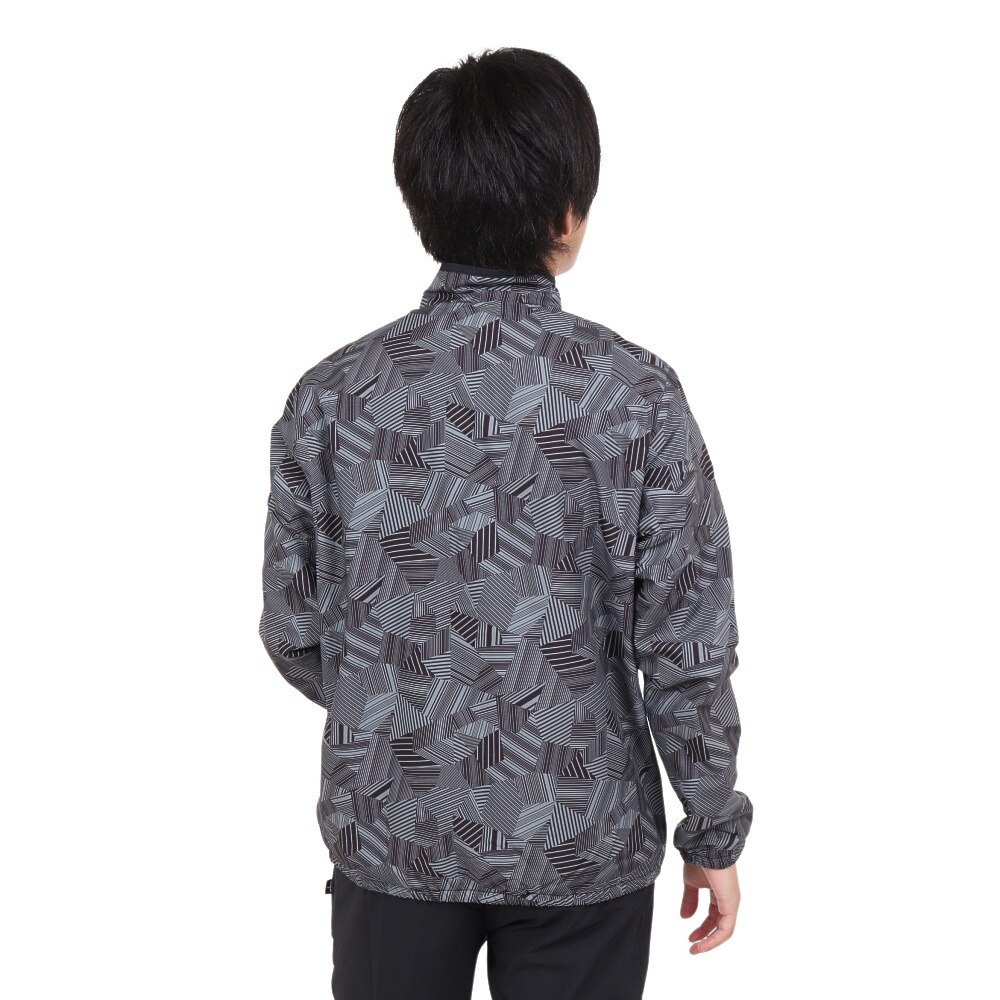 プリンス（PRINCE）（メンズ）テニスウェア 蓄熱ウィンドジャケット MF3611 351 BLK/GRY