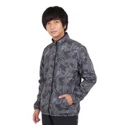 プリンス(PRINCE)(メンズ)テニスウェア 蓄熱ウィンドジャケット MF3611 351 BLK/GRY