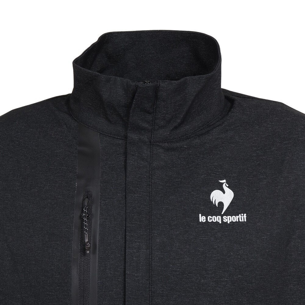 ルコックスポルティフ（lecoqsportif）（メンズ）テニスウェア ADVANTAGE ジャケット QTMTJK00 BLK