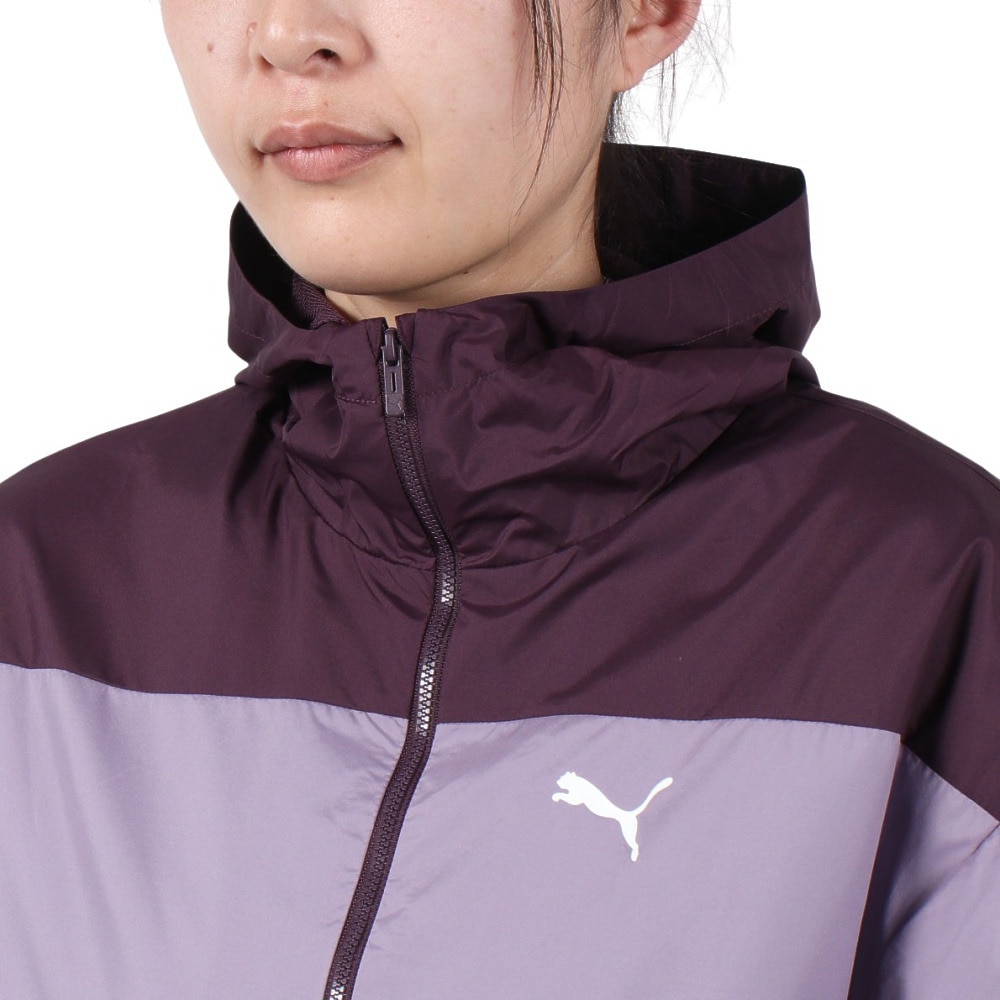 プーマ（PUMA）（レディース）テニスウェア メッシュ ライン ウィンドブレーカー 68410844