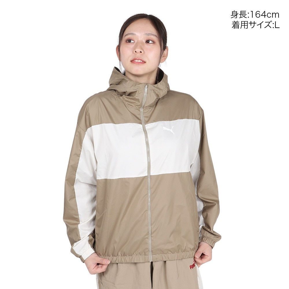 プーマ（PUMA）（レディース）メッシュ ライン ウィンドブレーカー 684108 67 KHK