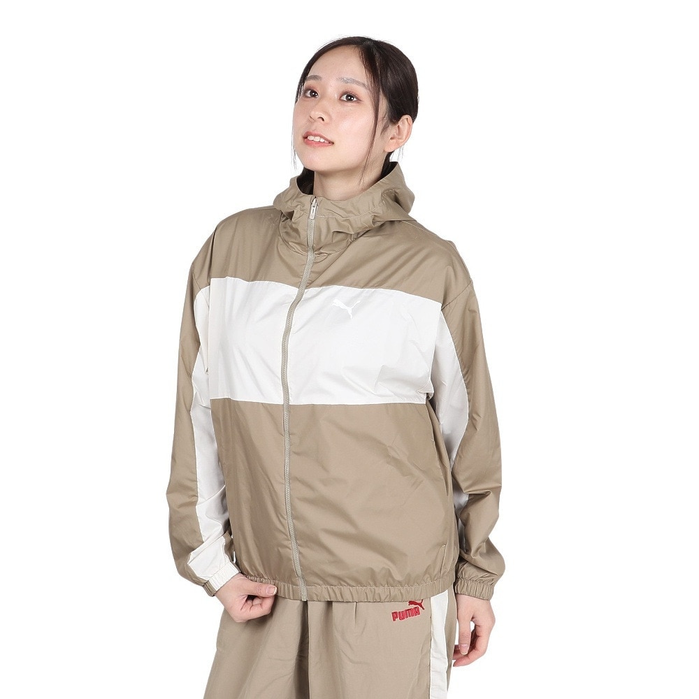 プーマ（PUMA）（レディース）メッシュ ライン ウィンドブレーカー 684108 67 KHK