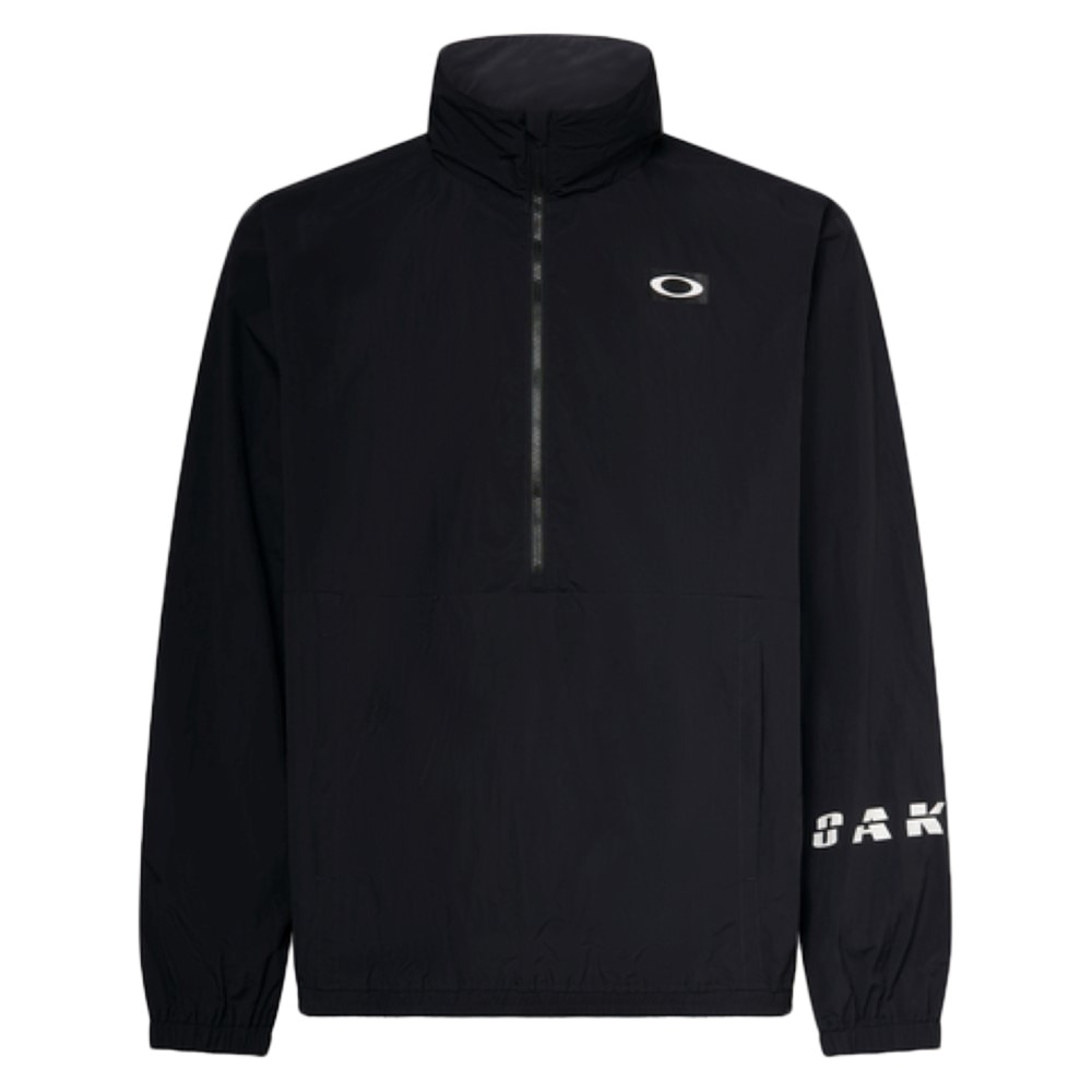 オークリー（OAKLEY）（メンズ）【新商品】テニスウェア SLANT ANTHEM ハーフジップ ウィンドジャケット FOA407737-02E