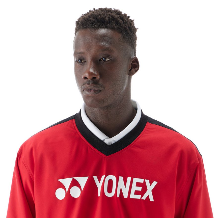 ヨネックス（YONEX）（メンズ、レディース）テニスウェア ユニ裏地付Vブレーカー 32039-404