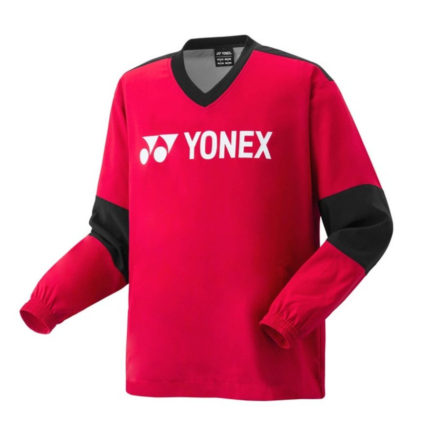 ヨネックス（YONEX）（メンズ、レディース）テニスウェア ユニ裏地付Vブレーカー 32039-404