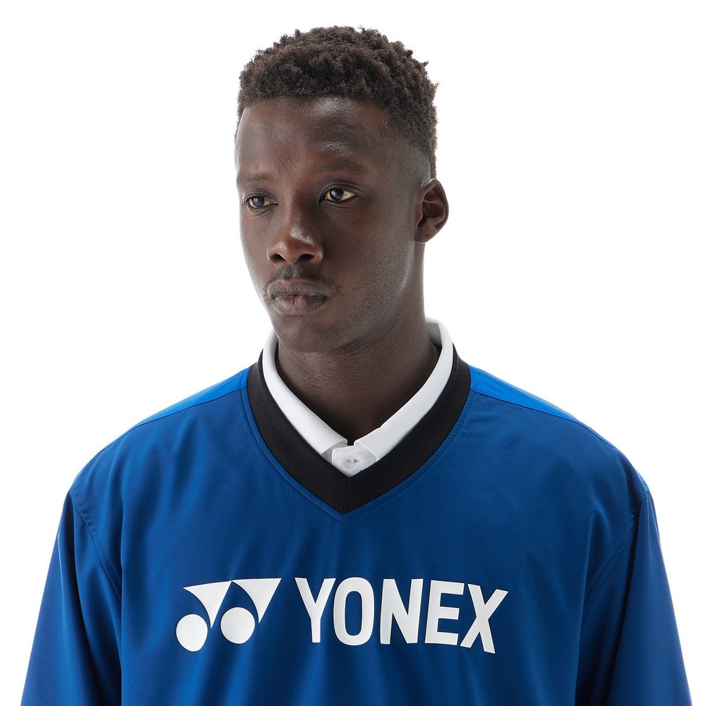 ヨネックス（YONEX）（メンズ、レディース）テニスウェア ユニ裏地付V