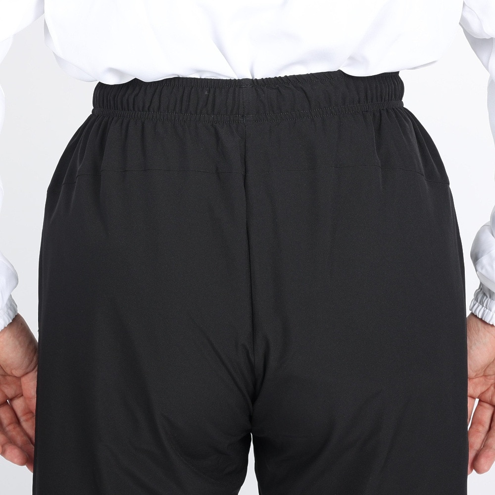 ルコック スポルティフ（Lecoq Sportif）（メンズ）テニスウェア 裏トリコットウインドパンツ 撥水 QTMSJG30XB BLK