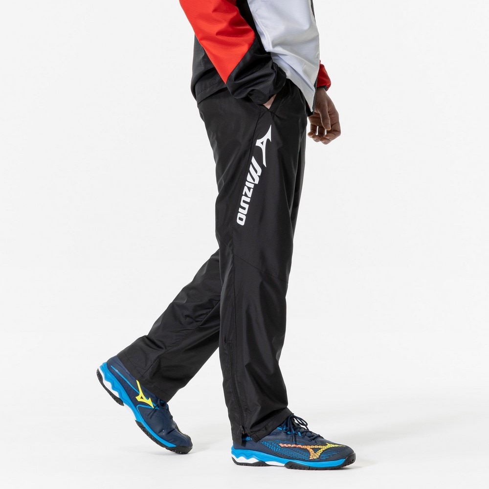 ミズノ（MIZUNO）（メンズ、レディース）テニスウェア ウィンドブレーカーパンツ 62MFA50309