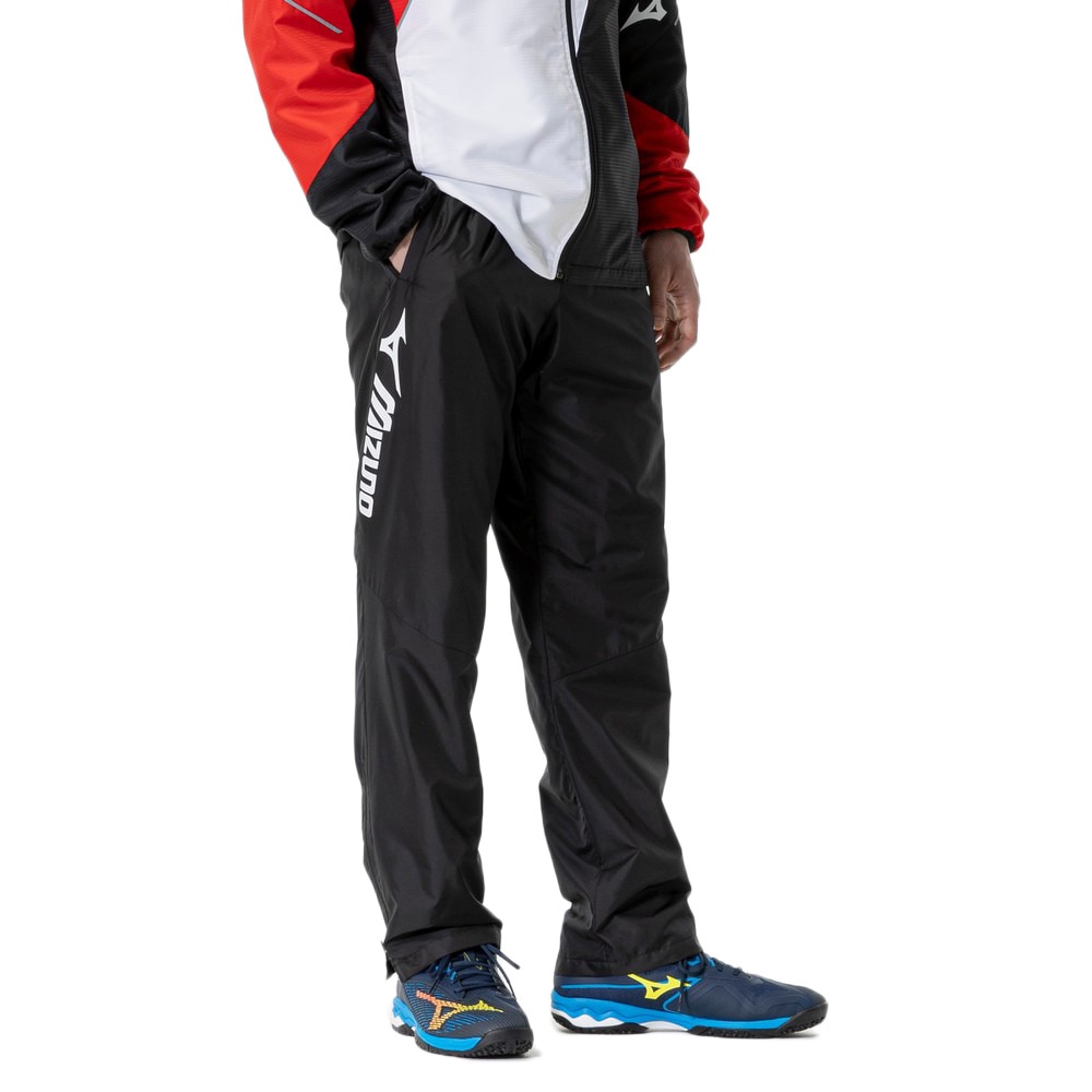ミズノ（MIZUNO）（メンズ、レディース）テニスウェア ウィンドブレーカーパンツ 62MFA50309