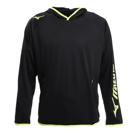 ミズノ（MIZUNO）（メンズ）テニスウェア ウォームアップフーディ 62JC100594