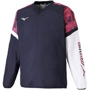 ミズノ（MIZUNO）（メンズ）テニスウェア ブレスサーモブレーカーシャツ 62JE152086