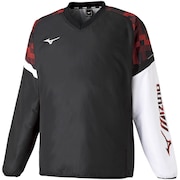 ミズノ（MIZUNO）（メンズ）テニスウェア ブレスサーモブレーカーシャツ 62JE152096
