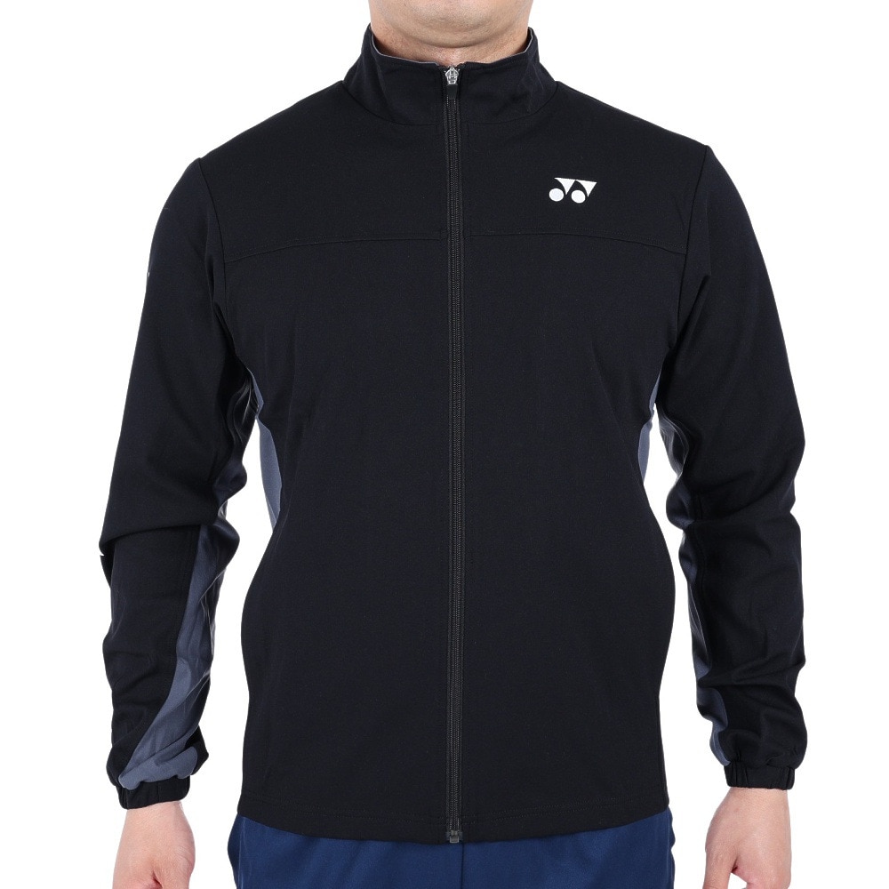 ヨネックス（YONEX）（メンズ、レディース）テニスウェア UVカット ユニニットウォームアップシャツ 50113-007