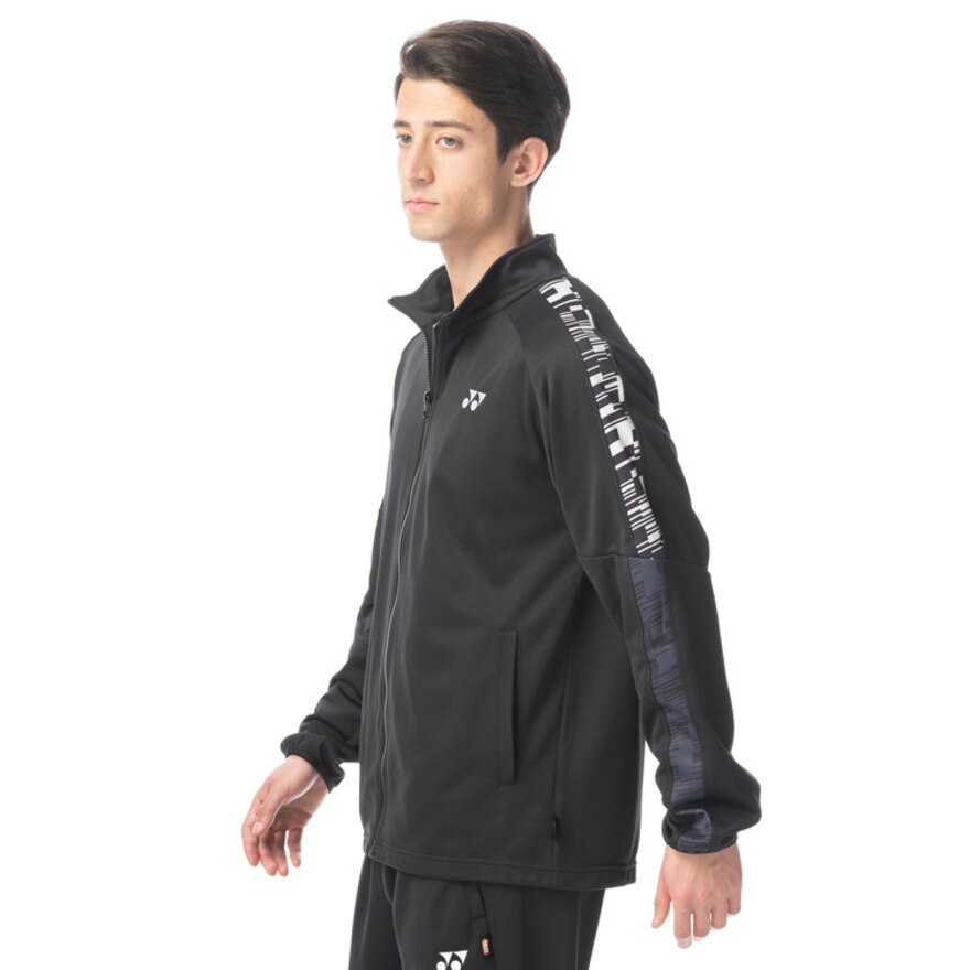 ヨネックス（YONEX）（メンズ、レディース）テニスウェア ニットウォームアップシャツ 51046-007