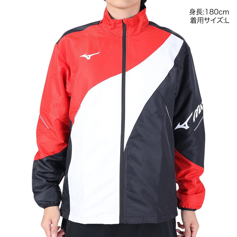 ミズノ（MIZUNO）（メンズ、レディース）テニスウェア アクティブウォーマージャケット 62MEA50296