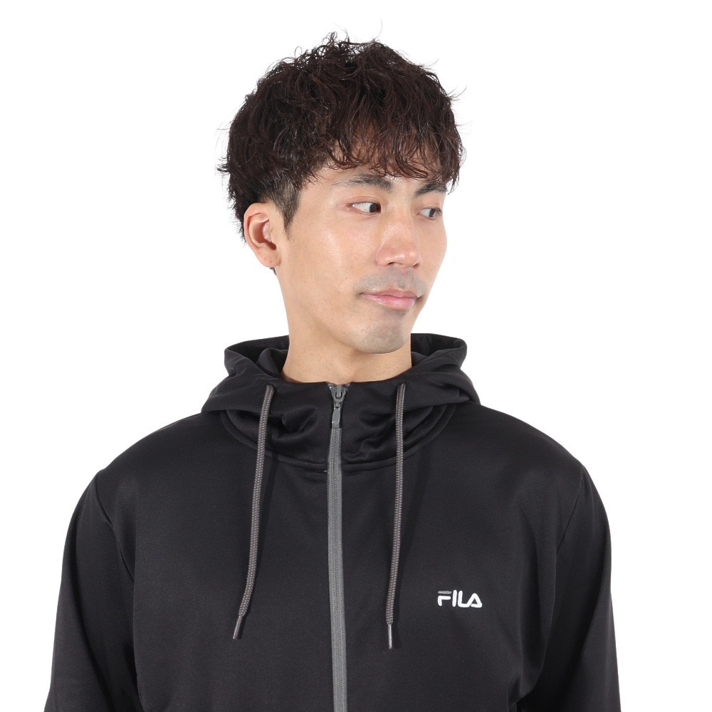 フィラ（FILA）（メンズ）テニスウェア フルジップパーカー FM6560-08 速乾