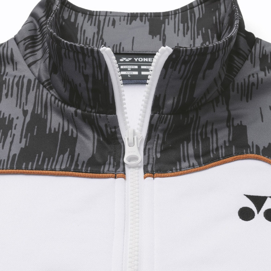 ヨネックス（YONEX）（メンズ、レディース）テニスウェア ユニセックス ニットウォームアップシャツ 51055-011