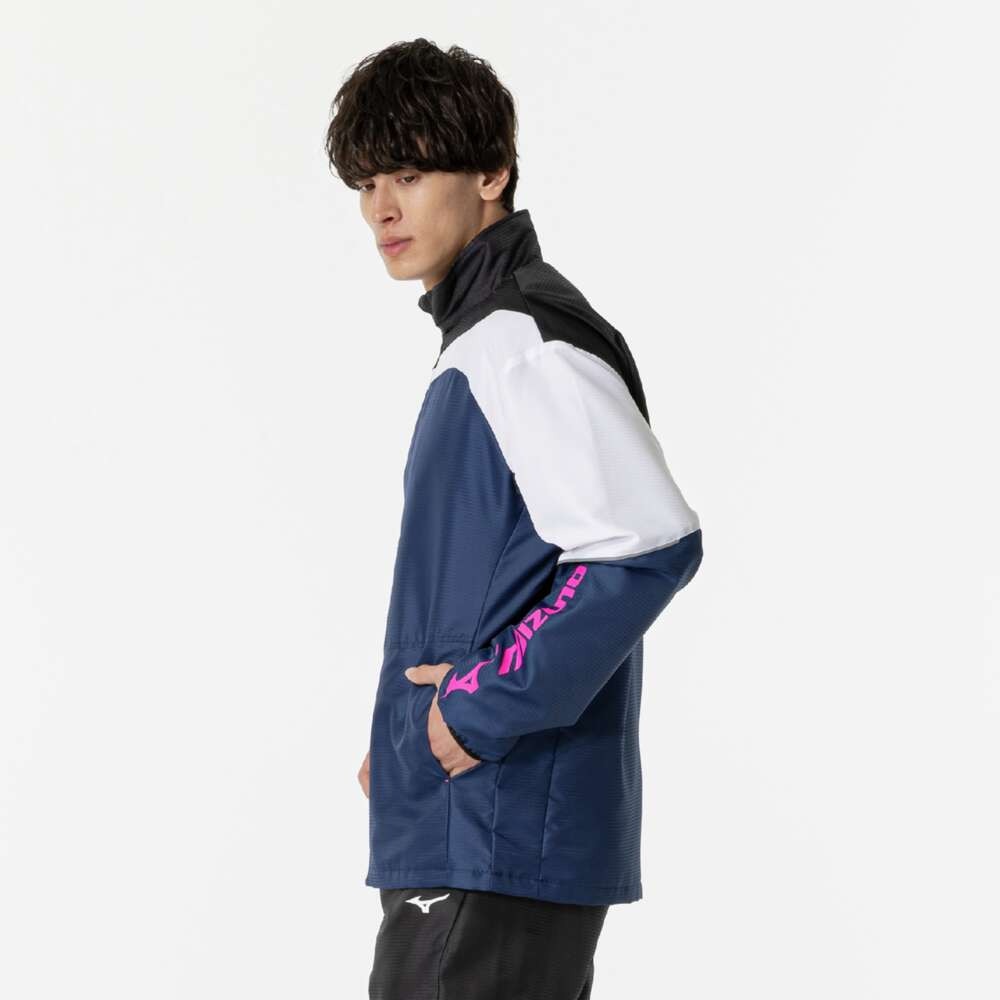 ミズノ（MIZUNO）（メンズ、レディース）テニスウェア アクティブウォーマージャケット 62JEB50211