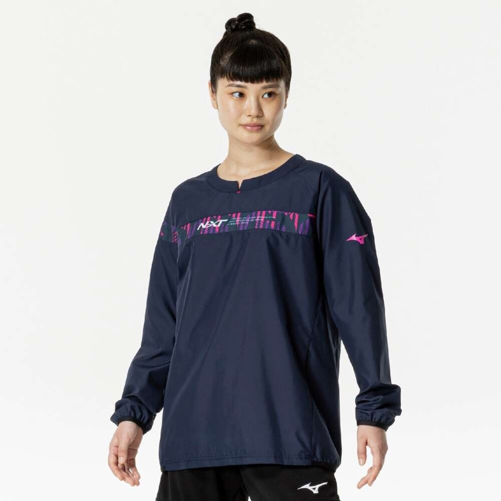 ミズノ（MIZUNO）（メンズ、レディース）テニスウェア 長袖 N-XTウインドブレーカージャケット V2MEB51014
