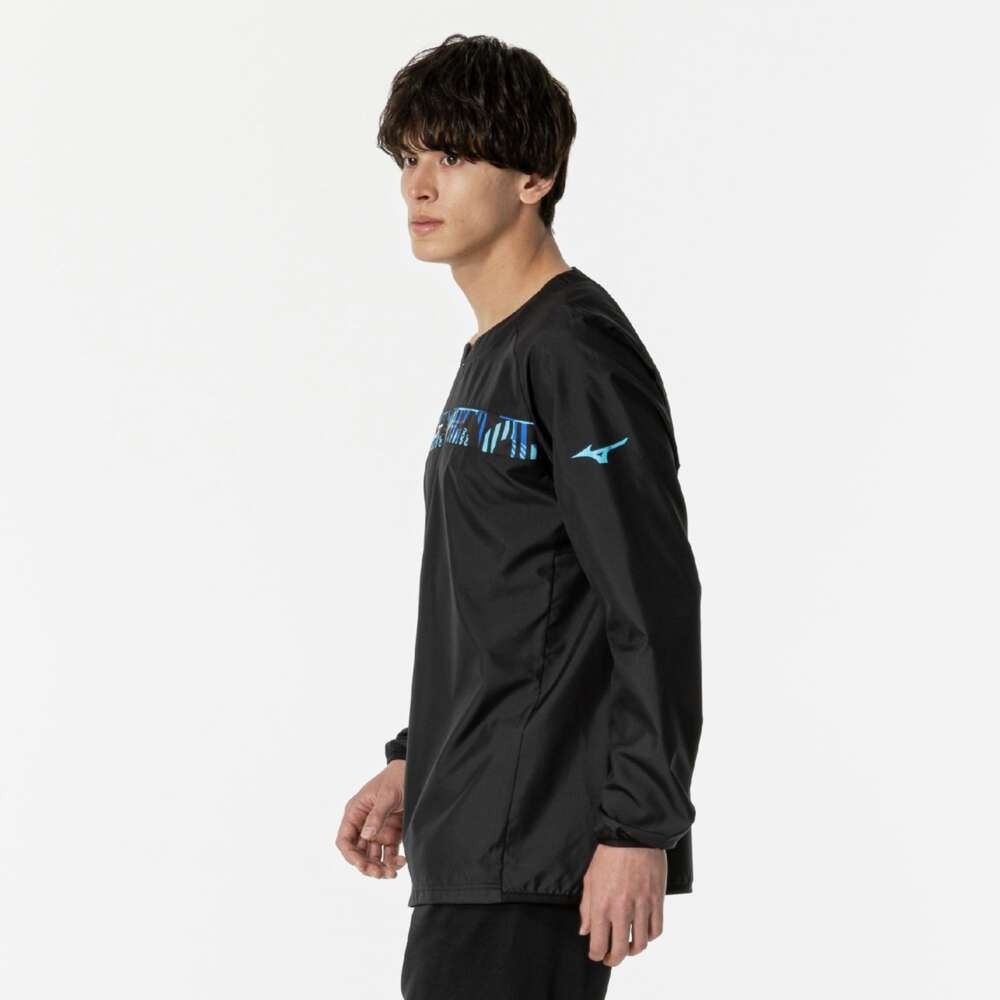 ミズノ（MIZUNO）（メンズ、レディース）テニスウェア 長袖 N-XTウインドブレーカージャケット V2MEB51092
