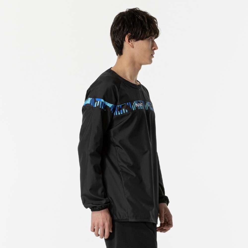 ミズノ（MIZUNO）（メンズ、レディース）テニスウェア 長袖 N-XTウインドブレーカージャケット V2MEB51092