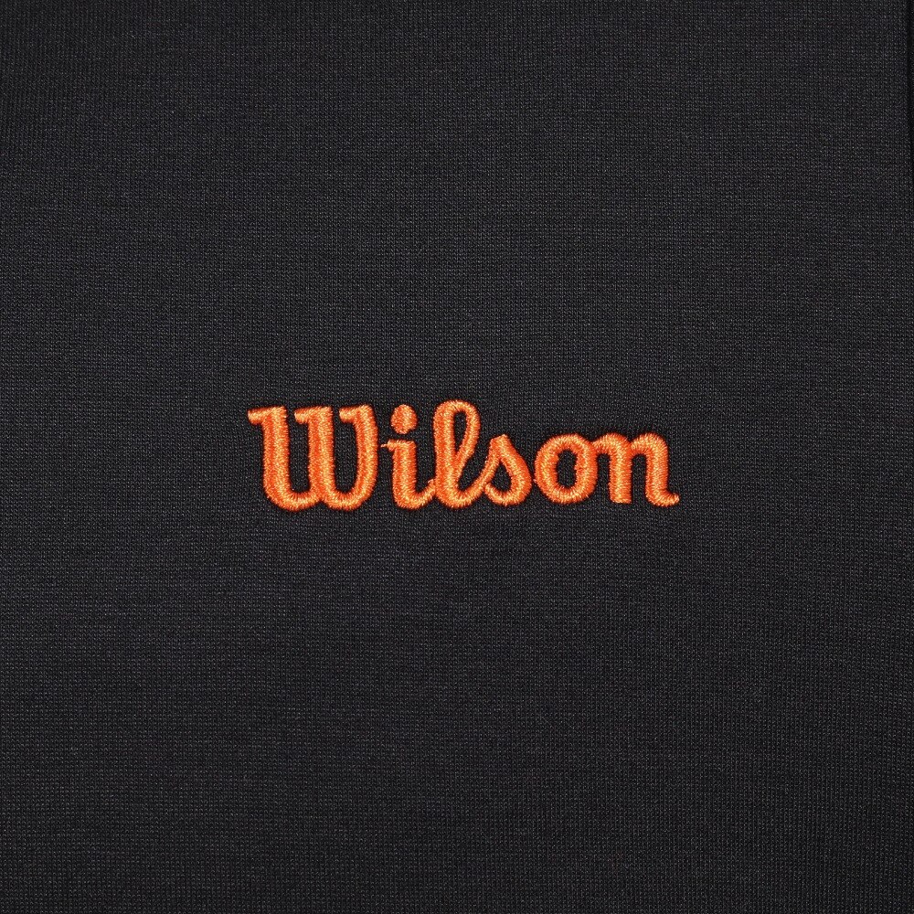 ウイルソン（Wilson）（メンズ）テニスウェア クルーネックスウェット 442208-BK