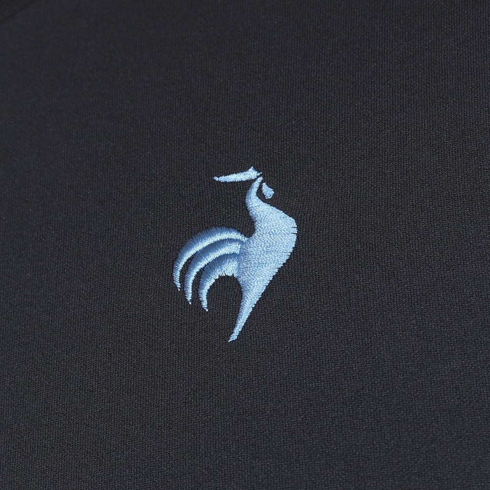 ルコックスポルティフ（lecoqsportif）（メンズ）テニスウェア ライト スウェットシャツ LN4FLT12M BK00