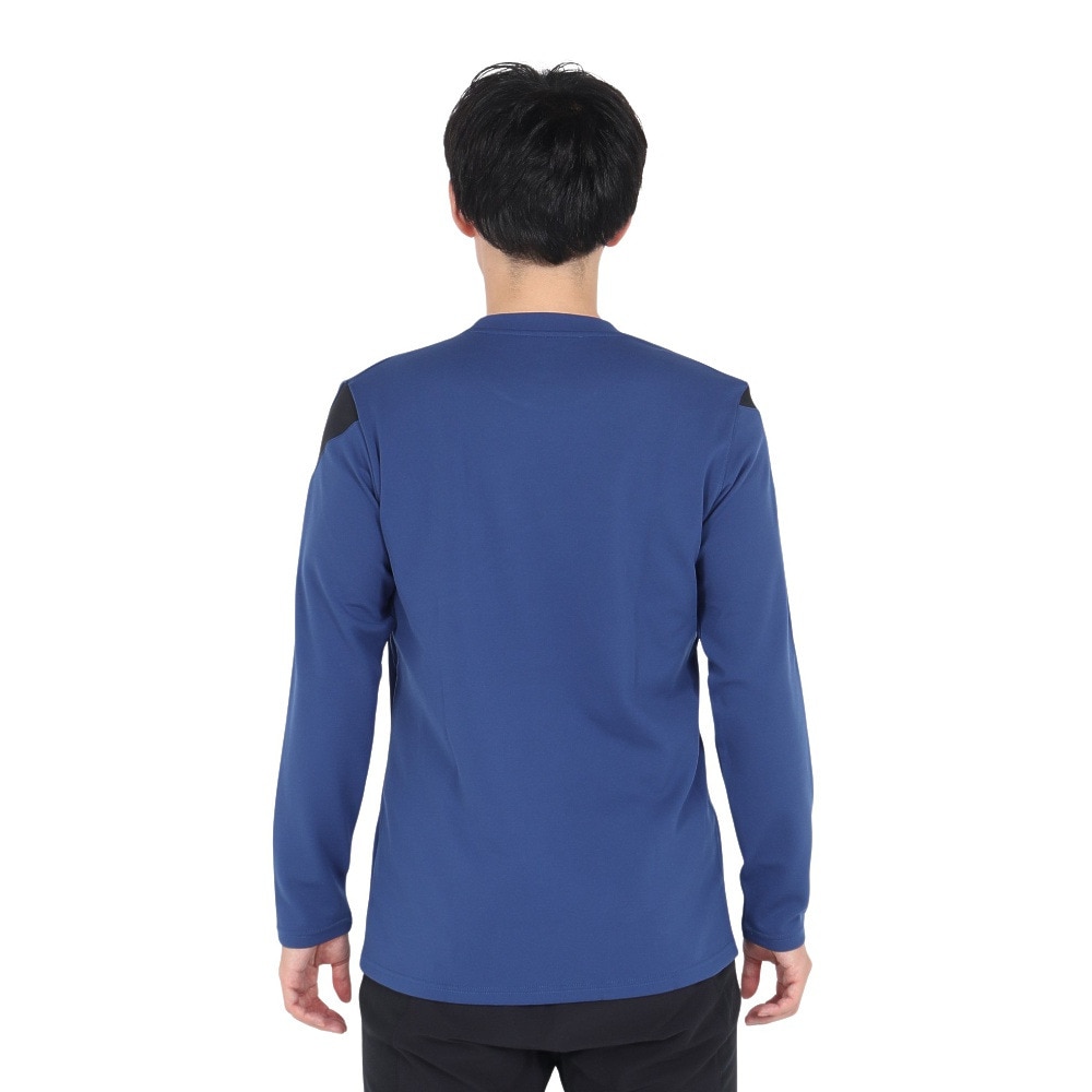 ルコックスポルティフ（lecoqsportif）（メンズ）テニスウェア ライト スウェットシャツ LN4FLT12M BL00