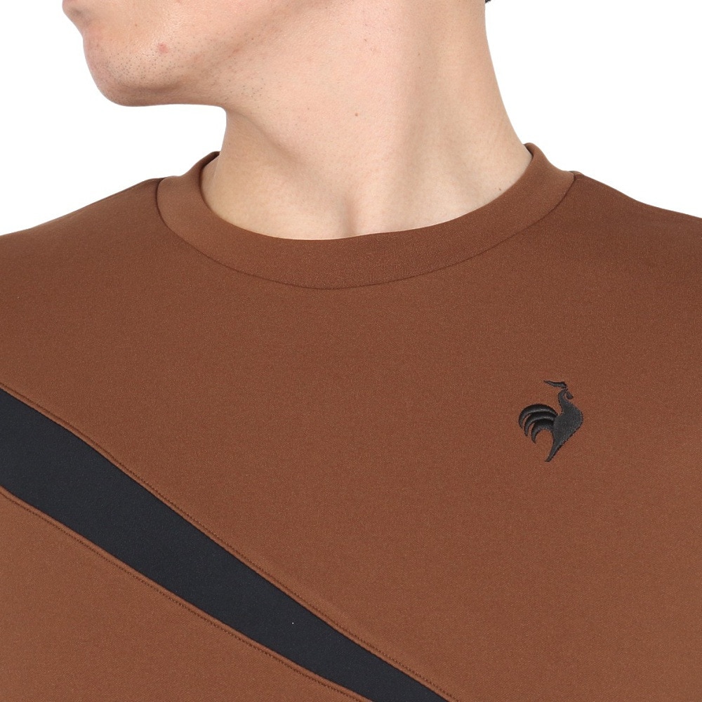 ルコックスポルティフ（lecoqsportif）（メンズ）テニスウェア ライト スウェットシャツ LN4FLT12M BW00