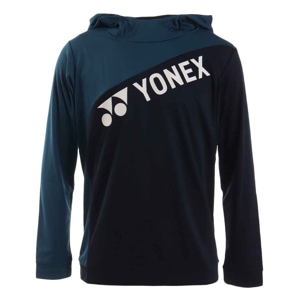 ヨネックス YONEX スウェットパーカー (フィットスタイル) テニス ユニセックスウェア 31049-007  期間限定特価