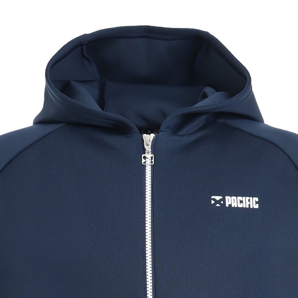パシフィック（PACIFIC）（メンズ）ジップパーカー PT21FM353 NVY テニス スポーツウェア