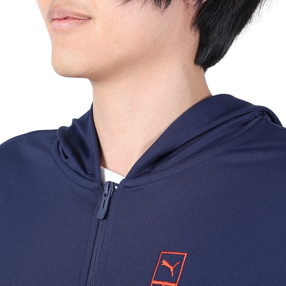 プーマ（PUMA）（メンズ）テニスウェア フルジップフーディースウェット 67986206 速乾